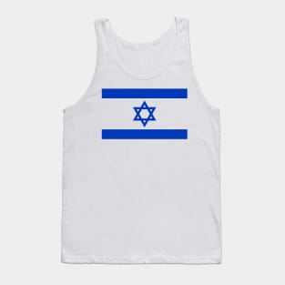 Star Israel Flag Tank Top